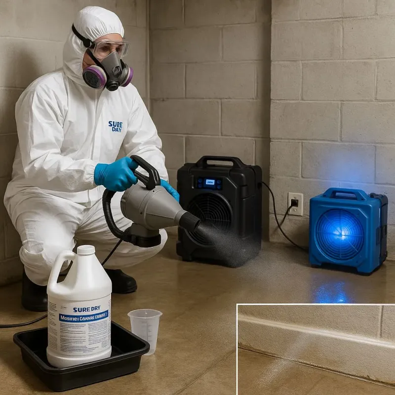 Sanitization and Odor Removal process in Altus, OK