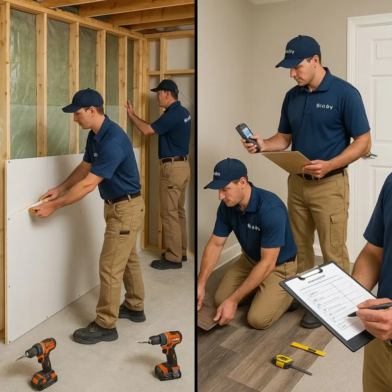 Repairs and Reconstruction process in Altus, OK